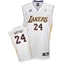 Kobe Bryant Los Angeles Lakers White Youth Replica Adidas NBA Jersey
