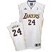 Kobe Bryant Los Angeles Lakers White Youth Replica Adidas NBA Jersey
