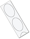 Standard Label Roll - Blank Ovals