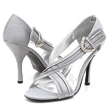Anne Michelle Maggie03 Heels 6.5 Silver