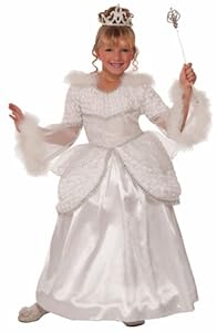 Forum Novelties Designer Collection Deluxe Snow Queen Costume Dress, Child Small