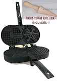 Nonstick Pizzelle Baker - Made in USA