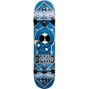 Blind Reaper Hoodlum Mini Complete Skateboard, Blue, 7.0-Inch by