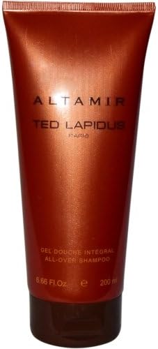 ALTAMIR by Ted Lapidus ALL- OVER SHAMPOO 6.6 OZ for MEN ---(Package Of 3)