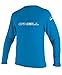 O'Neill Wetsuits Unisex-Youth O'Neill Basic Skins UPF 50+ Long Sleeve Sun Shirt, Brite Blue, 14