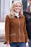 Women's Katie Lamb Suede Jacket