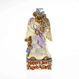 Jim Shore Boyds Bears Mama Angelbeary with Lil Emma and Doi - Mother with Baby Angel Bearstone