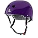 Triple Eight The Certified Sweatsaver Helmet for Skateboarding, BMX, and Roller Skating, Purple Glossy, Large/X-Large