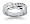 0.45 ctw. Woman's Round Diamond Wedding Band in Platinum