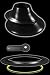New Tusa WaterProof Quickseal Kit for an Integrated Quick Change Silicone Neck Seal - Black