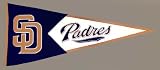 San Diego Padres Classic Wool Pennant 17 x 40