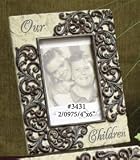 Our Children High Quality Stone Resin Picture Photo Frame - Drake Design by Faith Collection