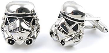 Men Boy Jewelry Cufflinks Cuff Links Party Favors Gift Wedding NE087 Star Wars Storm Trooper