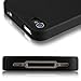 CaseCrown Lux Glider Case for Apple Phone 4 and 4s - 1 Pack - Black