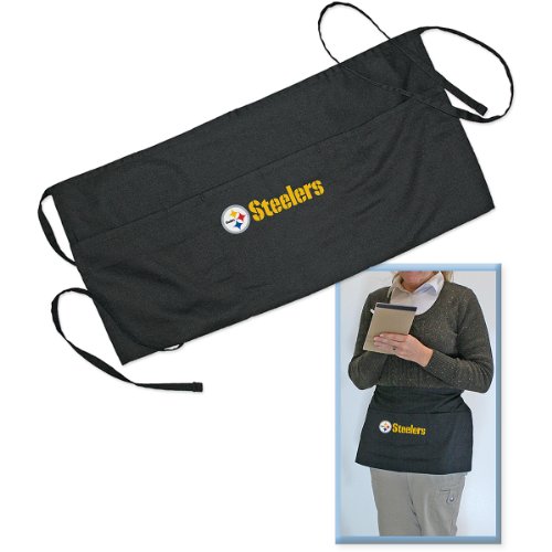 NFL Pittsburgh Steelers Short 3 Pocket Embroidered Apron