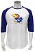 Kansas Jayhawks Men's Defiance 3/4 Sleeve Tee