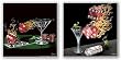 Shoot The Wad and Praying For Seven Dice Set by Michael Godard 11.75"x11.75" Art Print Poster