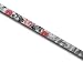 Rock Rebel Accessory NEVER AGAIN SILVER Belt