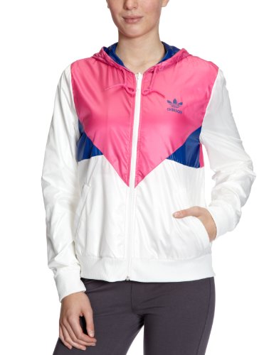 Adidas Damen Kapuzenjacke Colorado WB, bloom/running white/power blue s12, 42, X33449