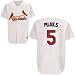 Youth St. Louis Cardinals #5 Albert Pujols Home Replica Jersey - M 10-12