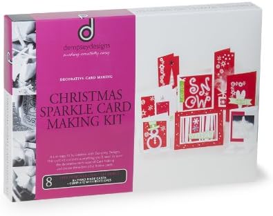 Dempsey designs dempsey designs christmas sparkle card making kit