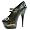 6 Inch Sexy High Heel Shoes Mary Jane Pump Shoe Tattoo Print Goth Biker Penthouse Shoes Size: 6