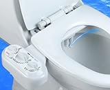 Luxe Bidet MB320 Double Nozzle Fresh and Warm Water Spray Bidet Toilet Seat Attachment