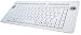 Electronics : WHITE Perixx Periboard 705-w :: Wireless 2.4GHz keyboard and optical trackball