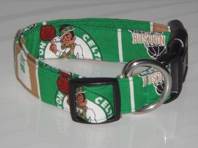 NBA Boston Celtics Basketball Dog Collar X-Large 1
