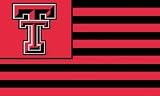 Texas Tech Red Raiders Stripped 3x5 Flag