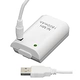 New Xbox 360 Controller Battery Pack + Charge Cable 1800mAh