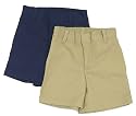 Girls' Flat Front Shorts (2446GR F11)