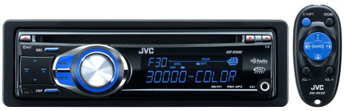 JVC KD-R300 30K Color-Illumination Single-DIN CD Receiver with Remote Control and J-Bus Expandability