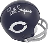 Gale Sayers Chicago Bears Autographed Throwback Riddell Mini Helmet