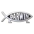 Darwin Fish refrigerator magnet