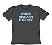 Free Breast Exams - Adult Charcoal S/S T-Shirt For Men