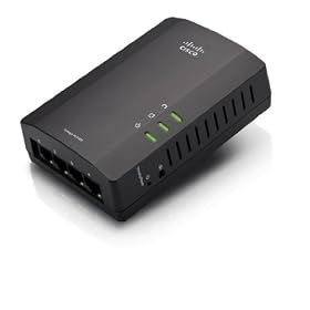 Linksys Powerline AV 4-Port Network Adapter Kit (PLSK400): Computers &amp; Accessories