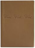 Embossed Veni Vidi Vici Journal - Lined, 5x7"