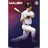 Joe Mauer Minnesota Twins 22X34 Mlb 4903 Poster Print, 22x34