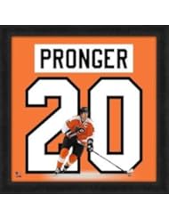 Sports: Philadelphia Flyers Chris Pronger 20X20 Framed Uniframe Jersey Photo - Biggsports