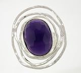 Ring 925 Sterling Silver Jewelry. 13/18mm Oval Faceted Amethyst Purple. Hand Made and Designed in Israel By Bili Silver. Shipped Directly From Tel Aviv, IL in a Gift Box. US Sizes: 7 or 8. Great Gift For: Wedding, Bridesmaid, Bat Mitzvah, Engagement, Graduation, Mother’s Day, Birthday, Anniversary, Valentine and Other Occasions.