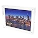 HESIN Acrylic Photo Frame 6 by 8 inch Double Sided Frameless Picture Frame Magnetic Acrylic Block Desktop Photo Display Holder with Gift Box Package Thickness 12+12mm (6