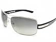 New PRADA SPR 54I SPR54I Silver 1BC-3M1 Sunglasses 64-12-125