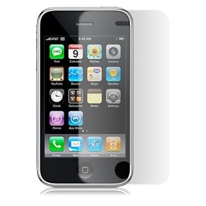 Full Front LCD Screen Protector for AT&T Apple iPhone 3G S
