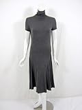 IMAGE OF Ralph Lauren womens gray turtleneck dress L