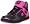 DC Women's Rebound Hi Skate Shoe,Black/Crazy Pink/Black,5 M US