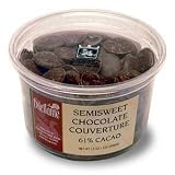 Dilettante Chocolates Semisweet Couverture 61% cacao - 12oz