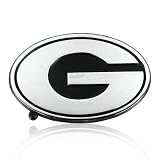University of Georgia Chrome Metal Car Emblem