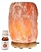 WBM 7-Inch Tall Aroma Therapy Himalayan Natural Crystal Salt Lamp with Lavender Oil
