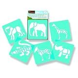 Stencil - Set of 6 Stencils : Savannah AnimalsIMAGE